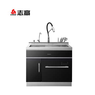 志高(CHIGO)集成水槽家用嵌入式洗碗机